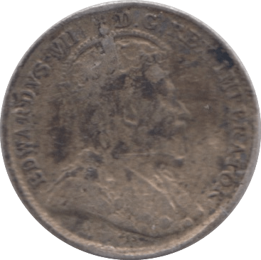 1907 SILVER 5 CENTS CANADA - SILVER WORLD COINS - Cambridgeshire Coins