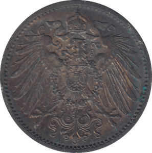 1907 SILVER GERMANY 1 MARK - SILVER WORLD COINS - Cambridgeshire Coins