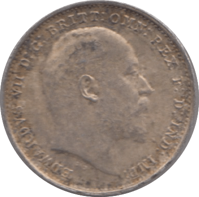1907 SILVER THREEPENCE ( EF ) - Threepence - Cambridgeshire Coins