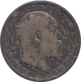 1907 SILVER THREEPENCE ( FINE ) - Threepence - Cambridgeshire Coins