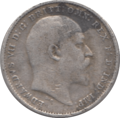 1907 SILVER THREEPENCE ( FINE ) - Threepence - Cambridgeshire Coins