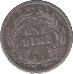 1907 SILVER USA DIME - SILVER WORLD COINS - Cambridgeshire Coins