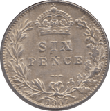 1907 SIXPENCE ( EF ) - SIXPENCE - Cambridgeshire Coins