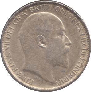 1907 SIXPENCE ( EF ) - SIXPENCE - Cambridgeshire Coins