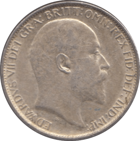 1907 SIXPENCE ( EF ) - SIXPENCE - Cambridgeshire Coins