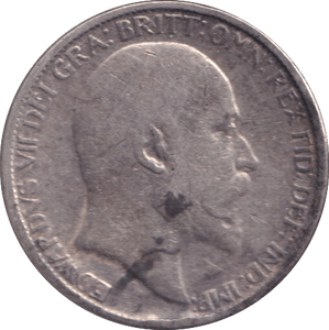 1907 SIXPENCE ( F ) - SIXPENCE - Cambridgeshire Coins