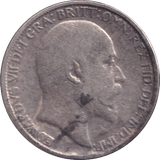1907 SIXPENCE ( F ) - SIXPENCE - Cambridgeshire Coins
