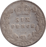 1907 SIXPENCE ( FINE ) - SIXPENCE - Cambridgeshire Coins