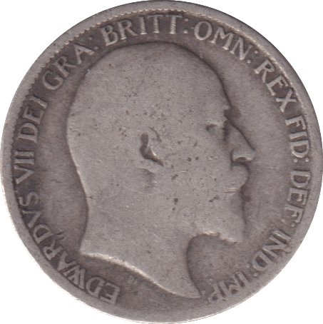 1907 SIXPENCE (FINE) - SIXPENCE - Cambridgeshire Coins