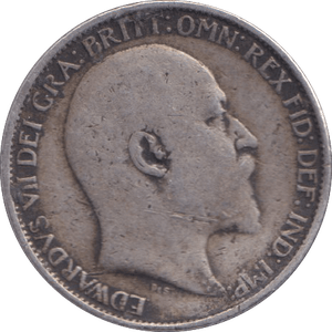 1907 SIXPENCE ( GF ) - SIXPENCE - Cambridgeshire Coins