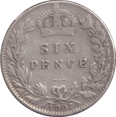 1907 SIXPENCE ( GF ) - SIXPENCE - Cambridgeshire Coins