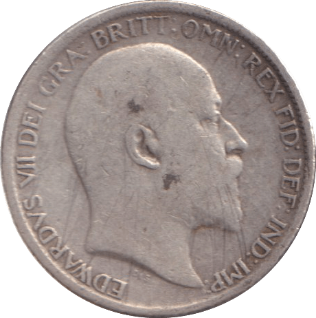 1907 SIXPENCE ( GF ) - SIXPENCE - Cambridgeshire Coins