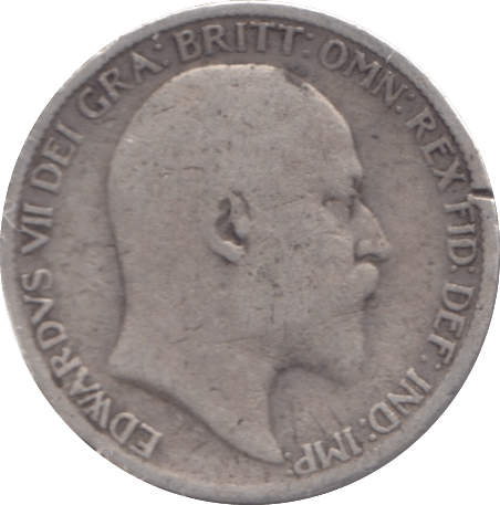 1907 SIXPENCE ( NF ) - SIXPENCE - Cambridgeshire Coins