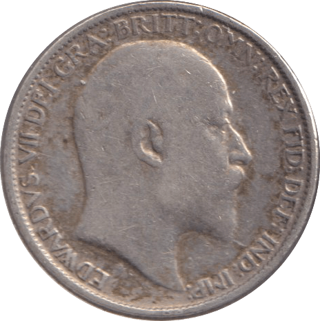 1907 SIXPENCE ( NF ) - SIXPENCE - Cambridgeshire Coins