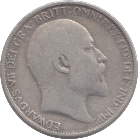 1907 SIXPENCE ( NF ) - SIXPENCE - Cambridgeshire Coins