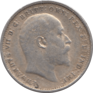 1907 THREEPENCE ( EF ) - THREEPENCE - Cambridgeshire Coins