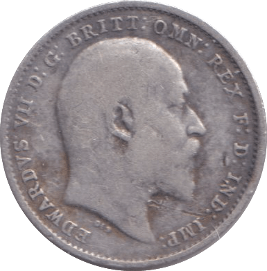 1907 THREEPENCE ( FINE ) - THREEPENCE - Cambridgeshire Coins