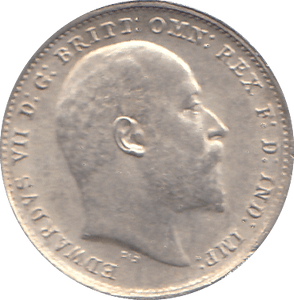 1907 THREEPENCE ( UNC ) - THREEPENCE - Cambridgeshire Coins