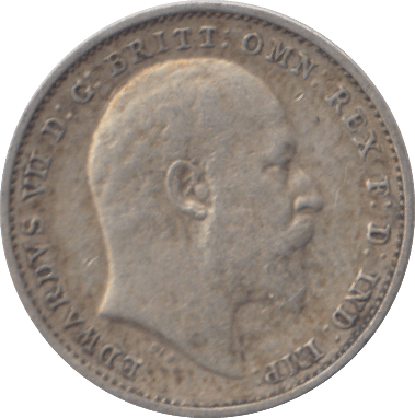 1907 THREEPENCE ( VF ) - THREEPENCE - Cambridgeshire Coins