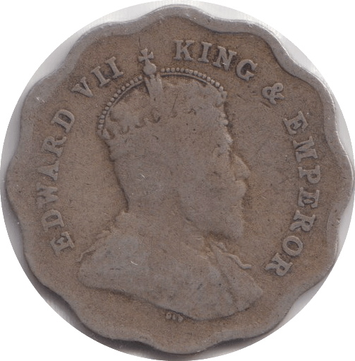 1908 COIN INDIA - WORLD COINS - Cambridgeshire Coins