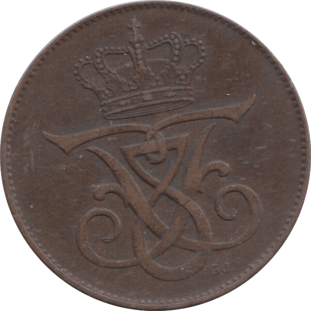 1908 DENMARK 5 ORE - WORLD COINS - Cambridgeshire Coins