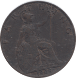 1908 FARTHING ( GF ) - FARTHING - Cambridgeshire Coins