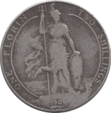 1908 FLORIN ( FINE ) - FLORIN - Cambridgeshire Coins