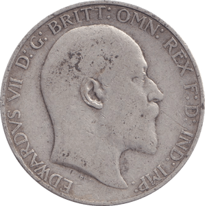 1908 FLORIN ( FINE ) - FLORIN - Cambridgeshire Coins
