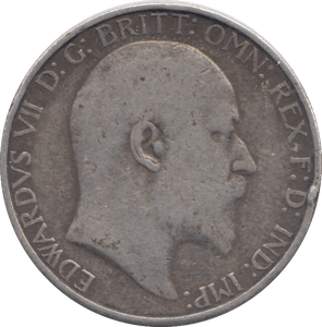 1908 FLORIN ( FINE ) - FLORIN - Cambridgeshire Coins