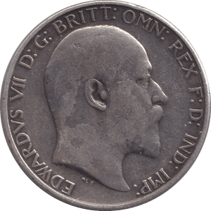 1908 FLORIN ( FINE ) - FLORIN - Cambridgeshire Coins