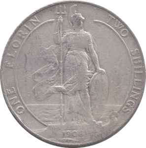1908 FLORIN ( FINE ) - FLORIN - Cambridgeshire Coins