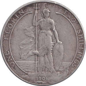 1908 FLORIN ( GF ) - FLORIN - Cambridgeshire Coins
