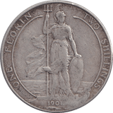 1908 FLORIN ( GF ) - FLORIN - Cambridgeshire Coins
