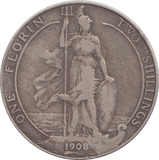1908 FLORIN ( GF ) - FLORIN - Cambridgeshire Coins
