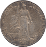 1908 FLORIN ( GF ) - FLORIN - Cambridgeshire Coins
