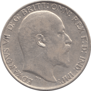 1908 FLORIN ( VF ) - FLORIN - Cambridgeshire Coins