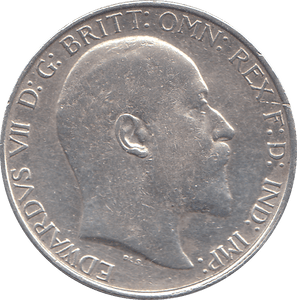 1908 FLORIN ( VF ) - FLORIN - Cambridgeshire Coins