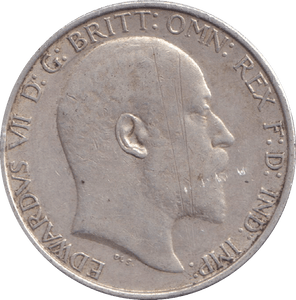 1908 FLORIN ( VF ) - FLORIN - Cambridgeshire Coins