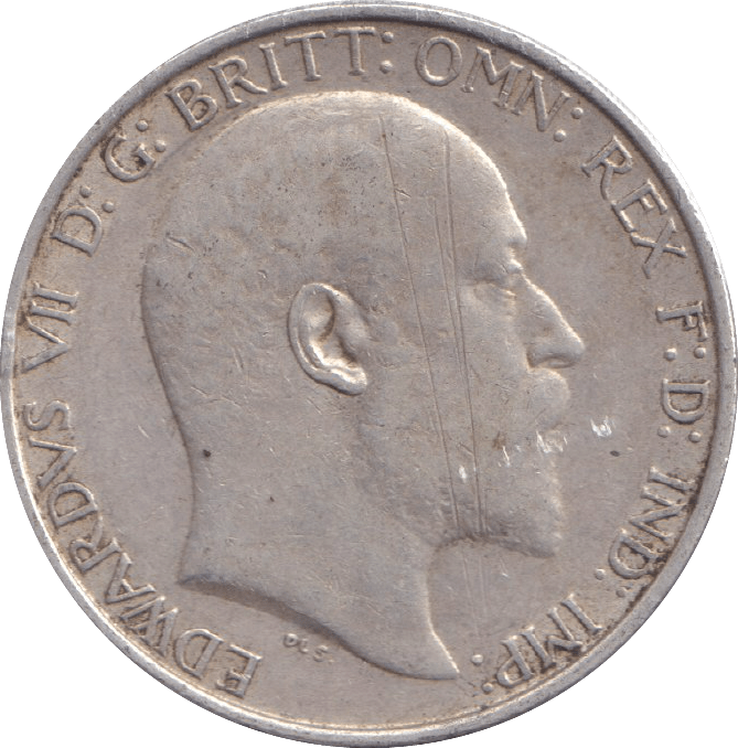 1908 FLORIN ( VF ) - FLORIN - Cambridgeshire Coins