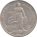 1908 FLORIN ( VF ) - FLORIN - Cambridgeshire Coins