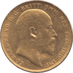 1908 GOLD SOVEREIGN ( AUNC ) MELBOURNE MINT - Sovereign - Cambridgeshire Coins