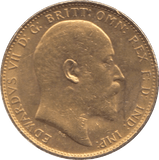 1908 GOLD SOVEREIGN ( AUNC ) MELBOURNE MINT - Sovereign - Cambridgeshire Coins