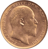 1908 GOLD SOVEREIGN ( AUNC ) - SOVEREIGN - Cambridgeshire Coins