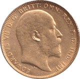 1908 GOLD SOVEREIGN ( EF ) MELBOURNE MINT - SOVEREIGN - Cambridgeshire Coins