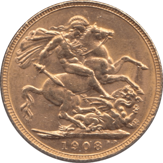 1908 GOLD SOVEREIGN ( EF ) PERTH MINT - SOVEREIGN - Cambridgeshire Coins