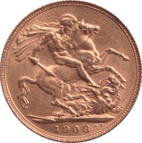 1908 GOLD SOVEREIGN ( EF ) - Sovereign - Cambridgeshire Coins