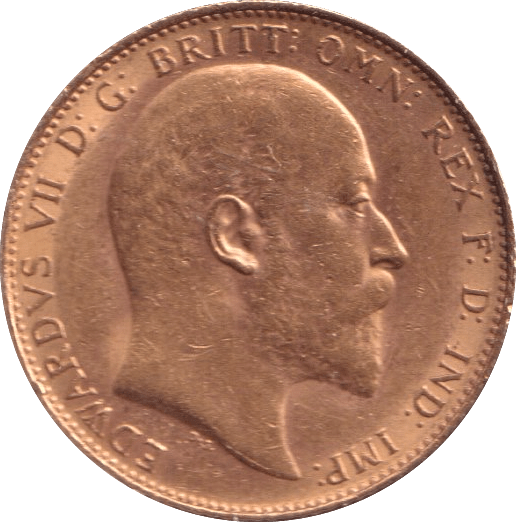 1908 GOLD SOVEREIGN ( EF ) - Sovereign - Cambridgeshire Coins