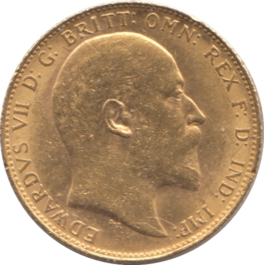 1908 GOLD SOVEREIGN ( EF ) - SOVEREIGN - Cambridgeshire Coins