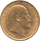 1908 GOLD SOVEREIGN ( EF ) - SOVEREIGN - Cambridgeshire Coins