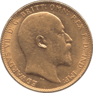 1908 GOLD SOVEREIGN ( EF ) - SOVEREIGN - Cambridgeshire Coins